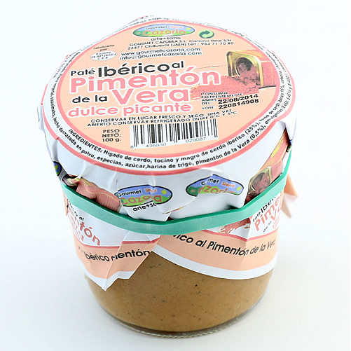 Imagen del producto Paté Ibérico al Pimentón de la Vera