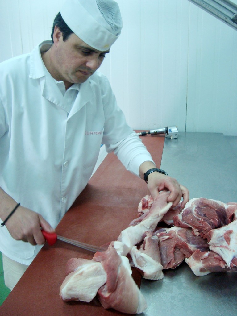 trabajando la carne